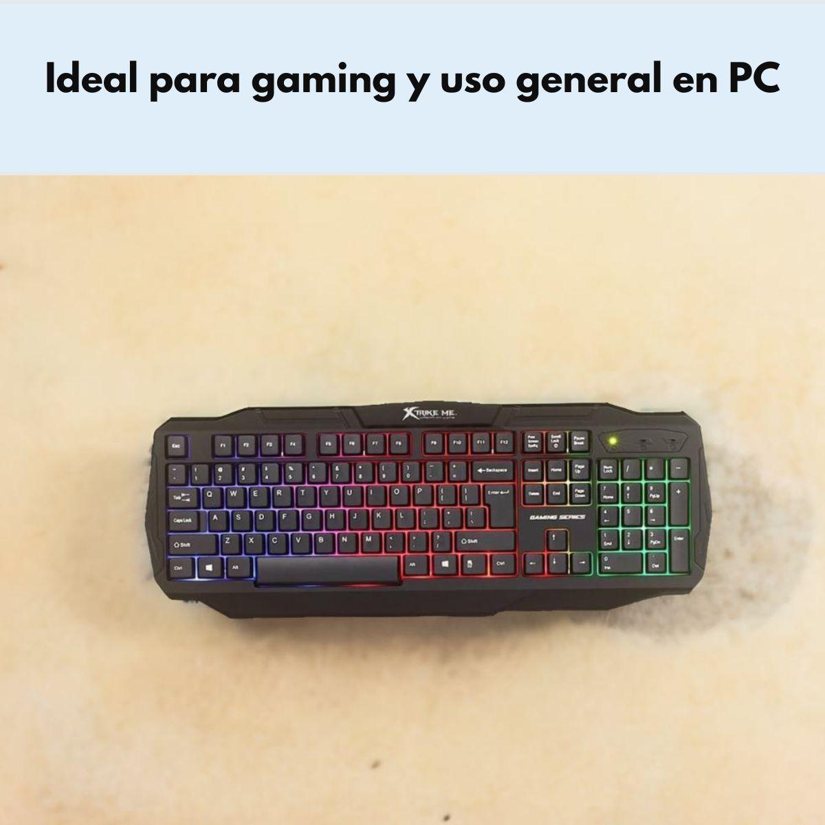 Teclado Gamer Retroiluminado Xtrike Me KB 302 Ingles-4