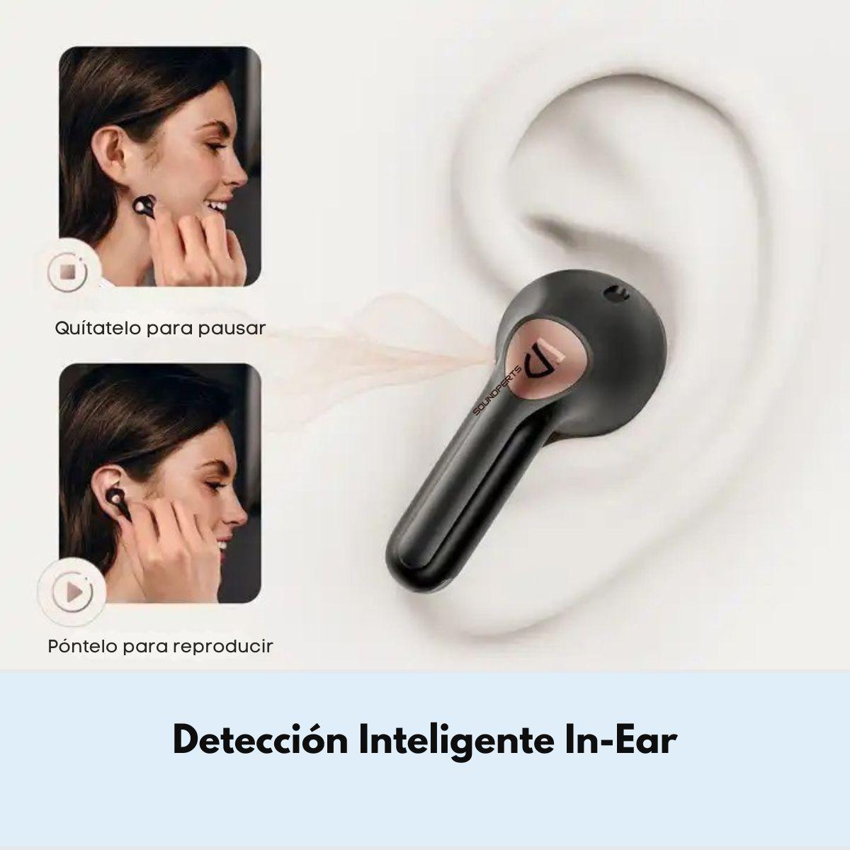 Auriculares Bluetooth ANC HiFi IPX 4 SoundPEATS Air4 Pro-4
