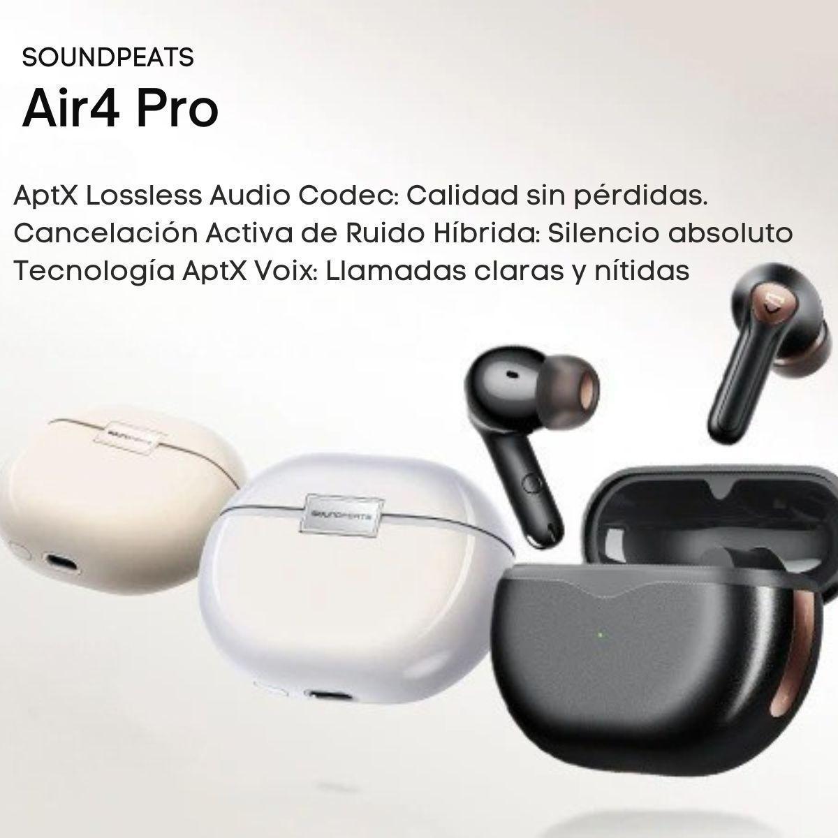 Auriculares Bluetooth ANC HiFi IPX 4 SoundPEATS Air4 Pro-6