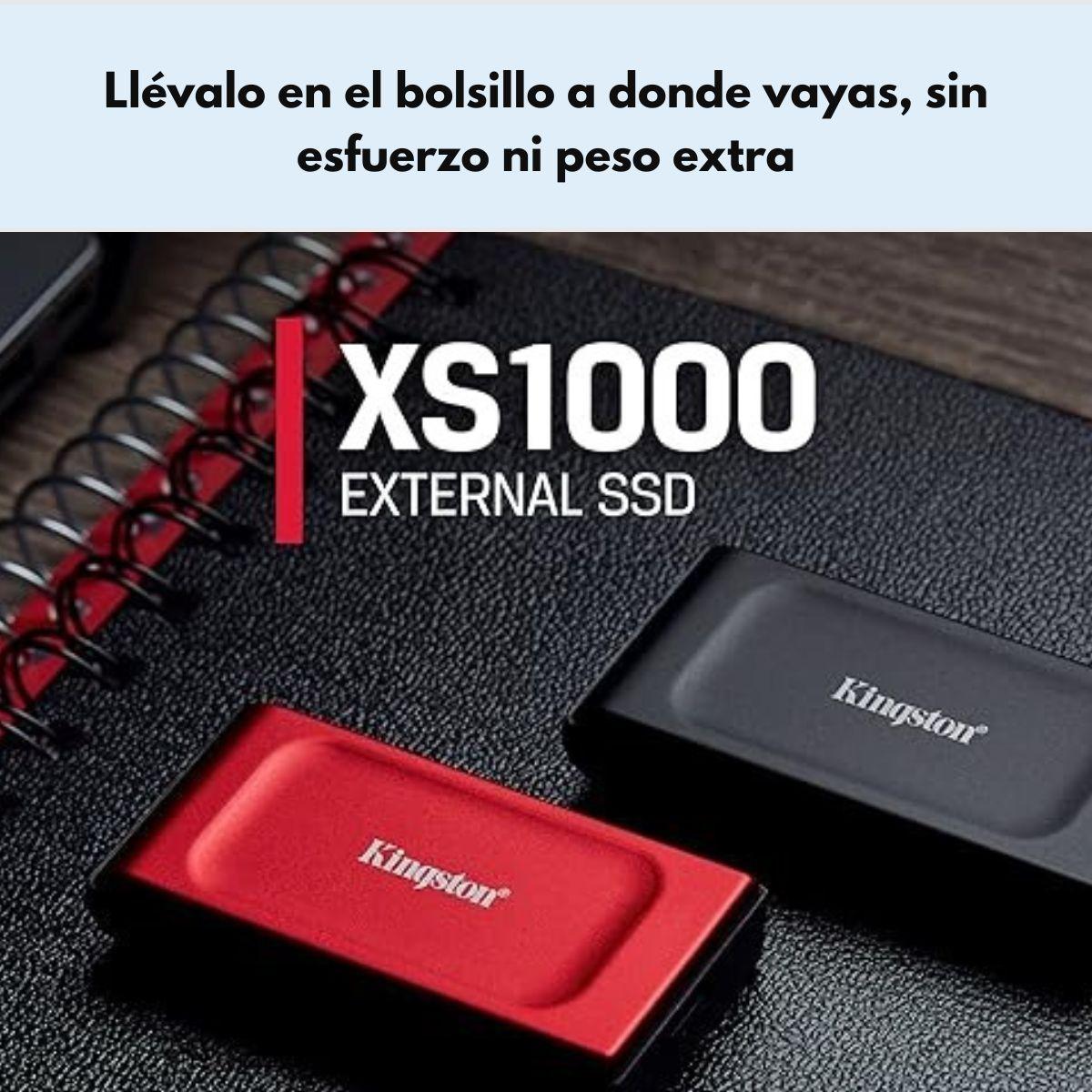 Unidad Estado Sólido Ssd Externo Kingston Xs1000r 2tb Usb3.2-2