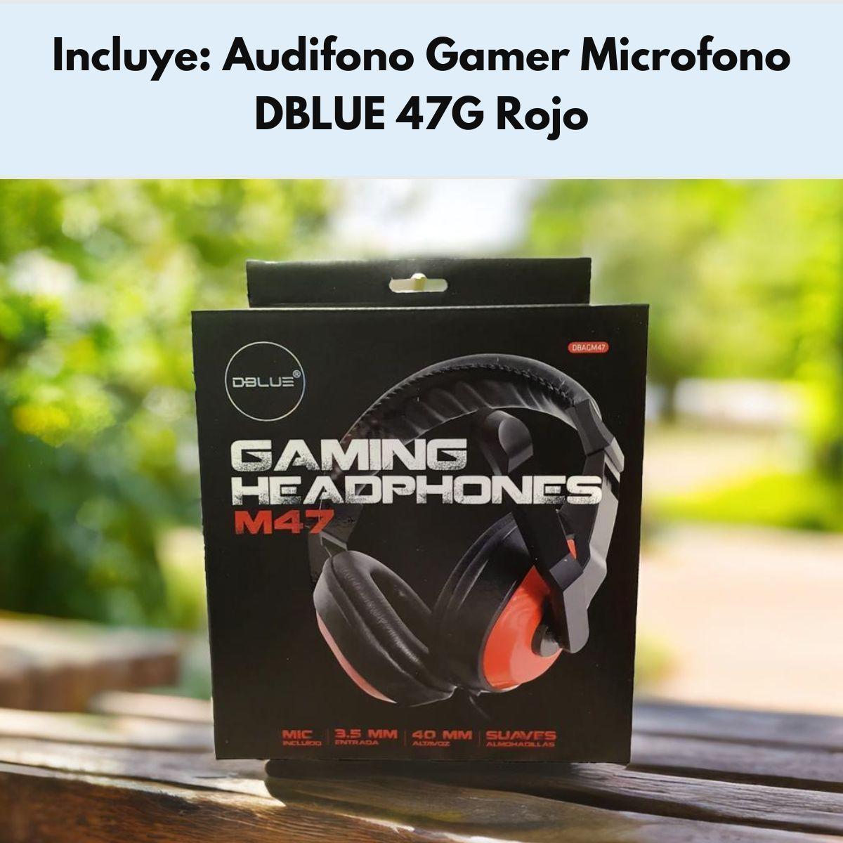 Audifono Gamer Microfono Dblue 47G-7