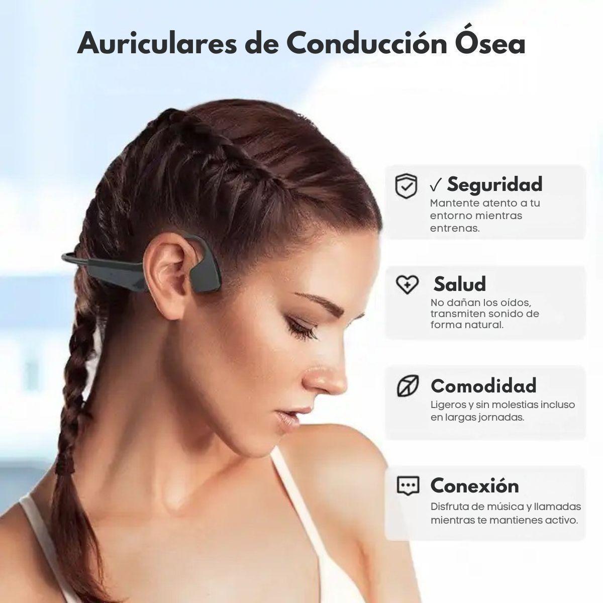 Audífonos Deportivos Conducción Ósea Ipx-5 Langsdom Bs17-1