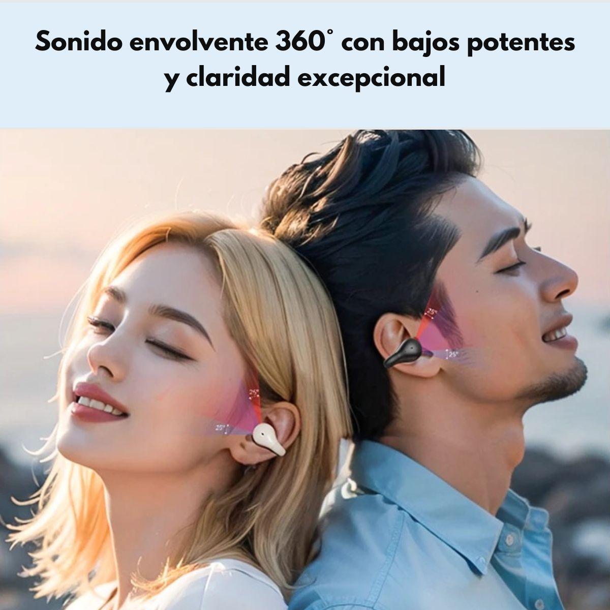 Audifonos Deportivos Inalámbricos IPX5 60h Langsdom ClipBuds-2