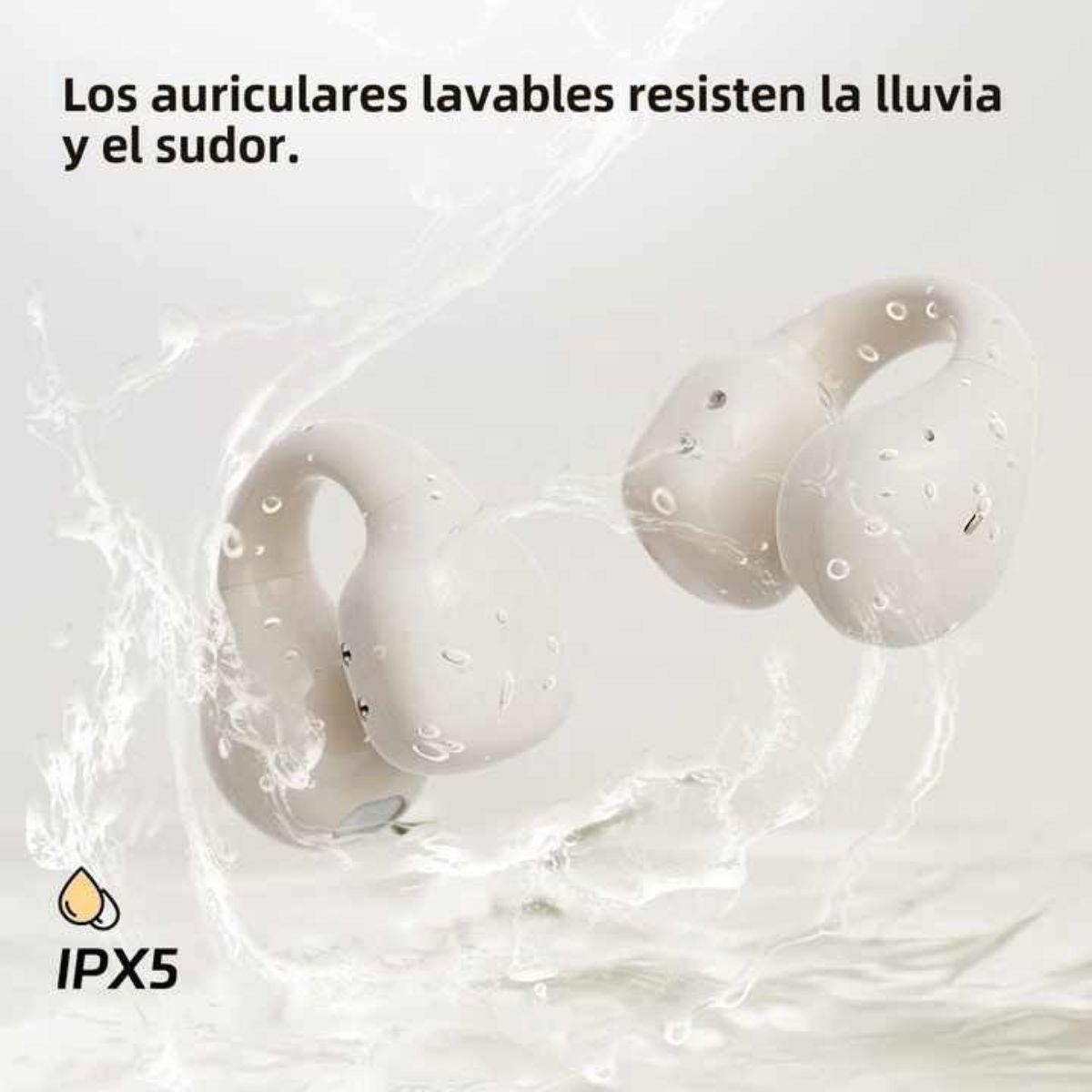 Audifonos Deportivos Inalámbricos IPX5 60h Langsdom ClipBuds-4