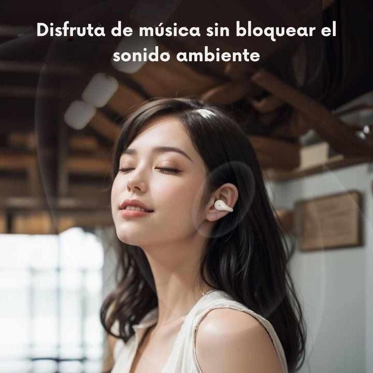 Audifonos Deportivos Inalámbricos IPX5 60h Langsdom ClipBuds-5