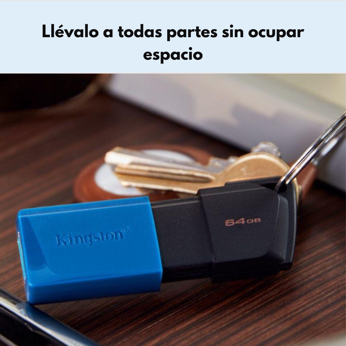 Pendrive Kingston Usb 3.2 64gb Exodia M Dtxm Color Azul-3
