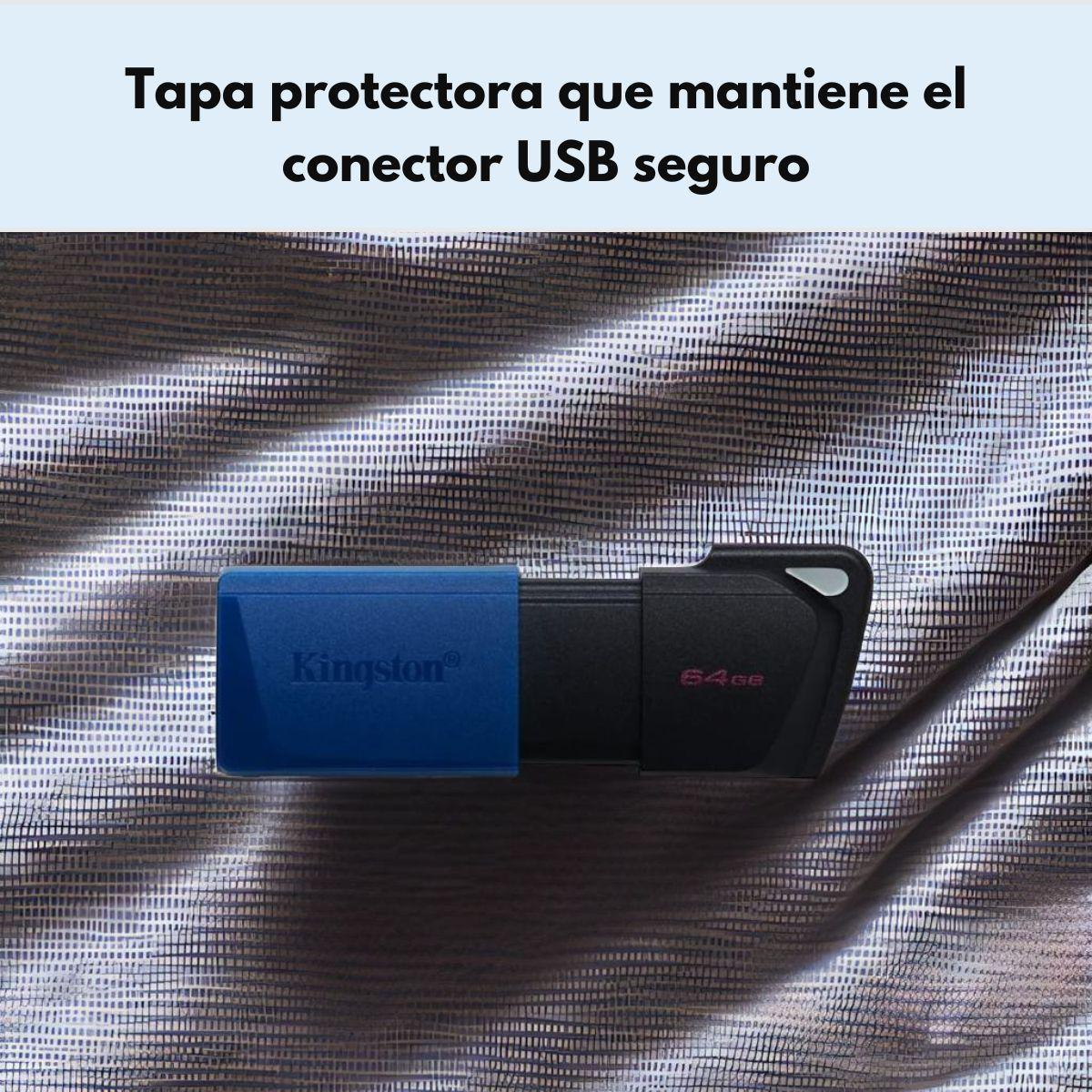 Pendrive Kingston Usb 3.2 64gb Exodia M Dtxm Color Azul-4