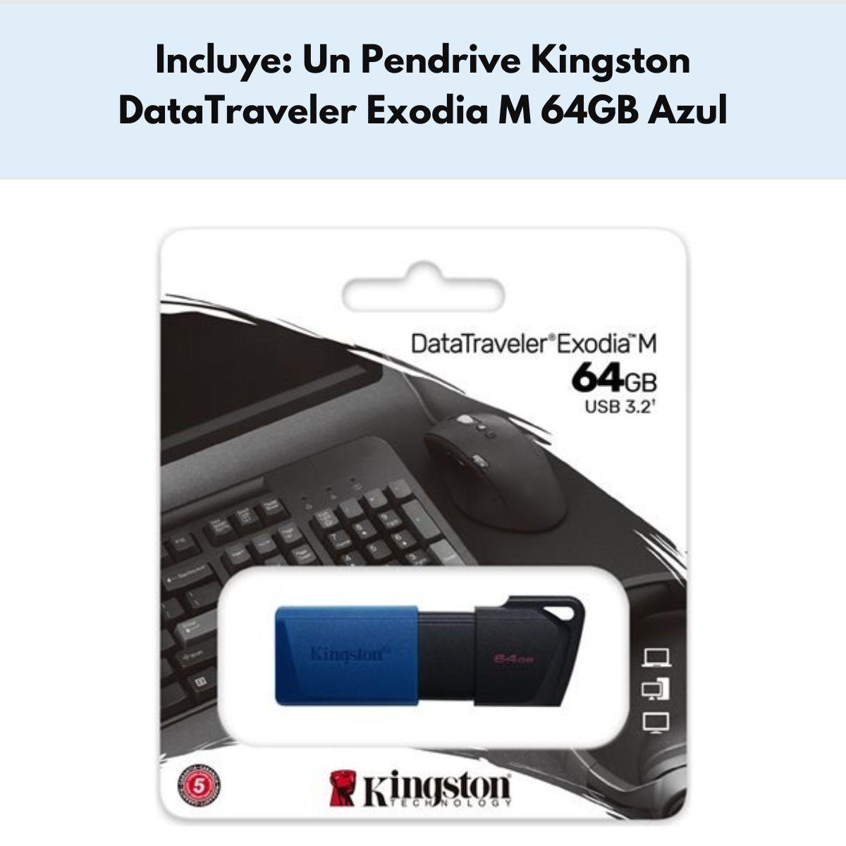 Pendrive Kingston Usb 3.2 64gb Exodia M Dtxm Color Azul-7