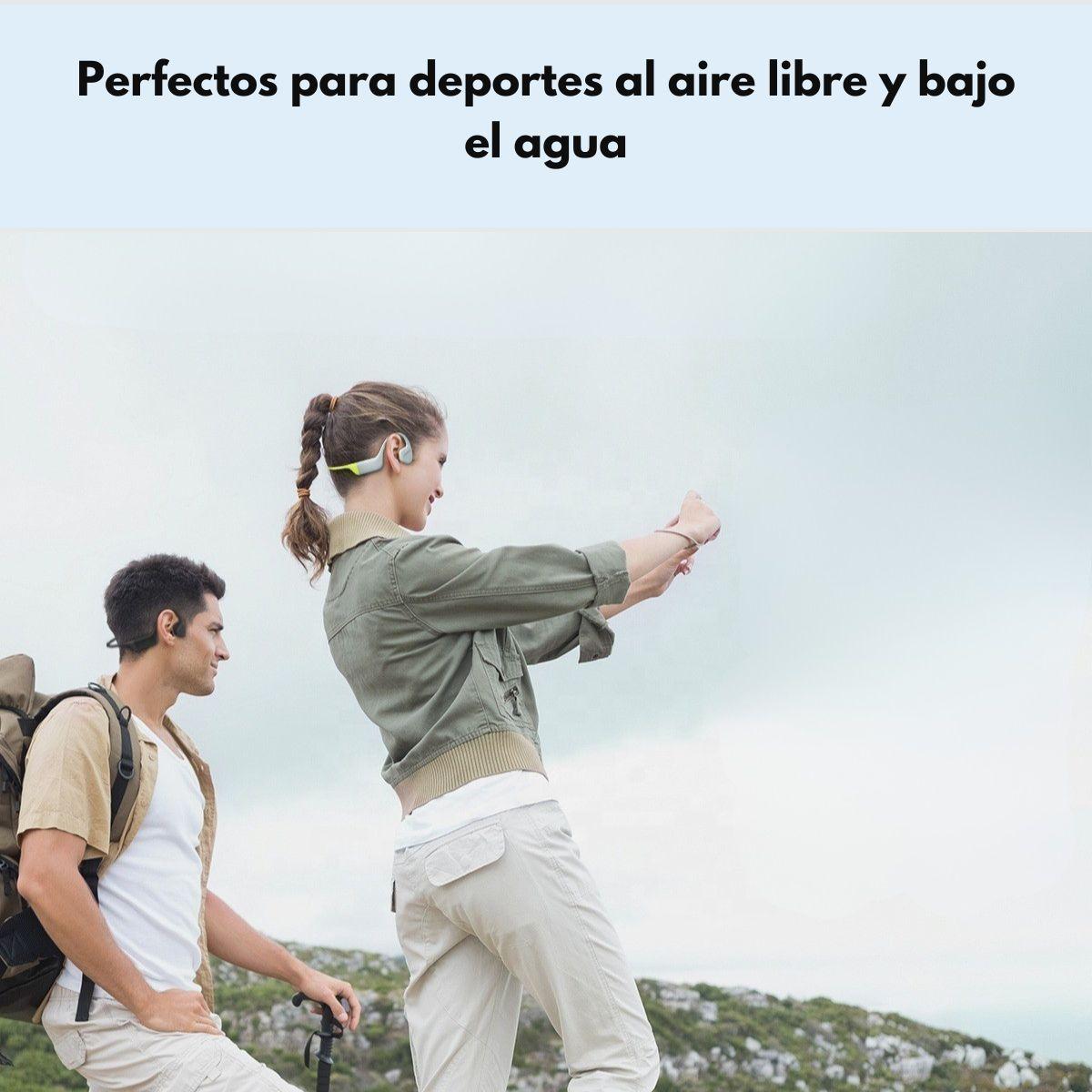 Audífonos Deportivos IPX8 Conducción Ósea Langsdom AirSwim-6