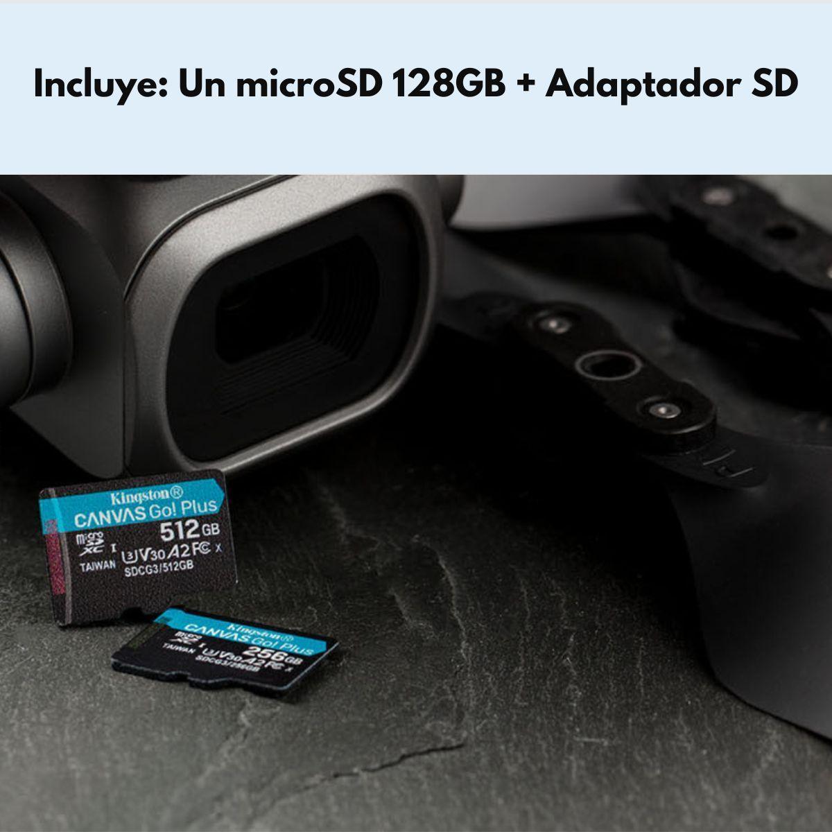 Microsd Kingston 128gb Canvas Go! Plus Uhs-i A2 V30 U3 C10-6