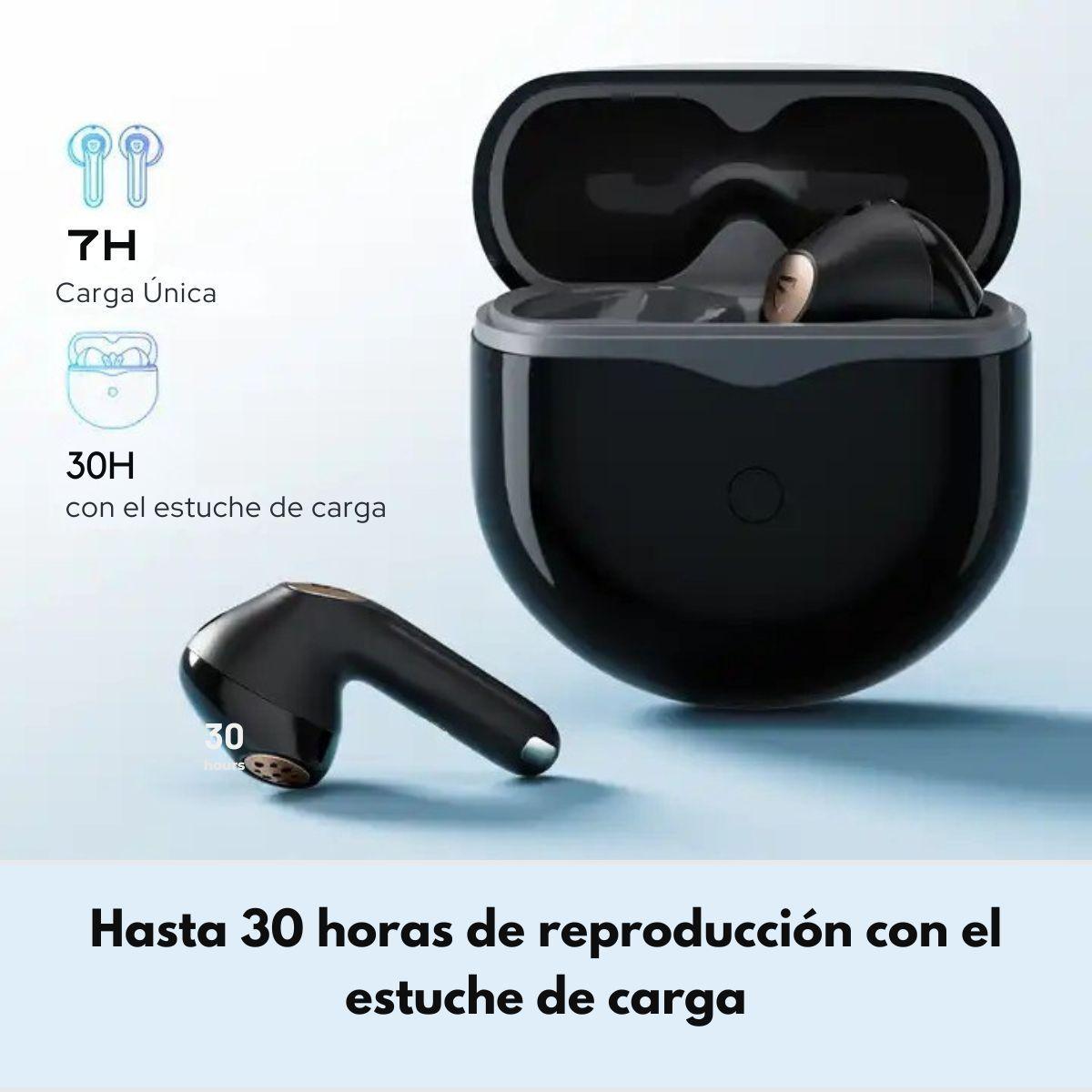 Audífonos Bluetooth Hi-Res con LDAC SoundPEATS Air4 Lite -4