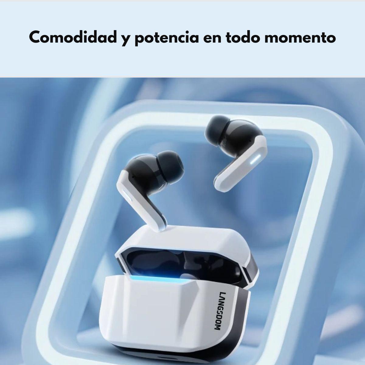 Audífonos Gamer Bluetooth TWS Luces LED Baja Latencia TG16-5