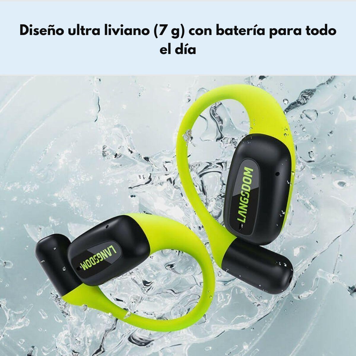 Audífonos Deportivos Bluetooth 24h Ligeros Langsdom AirFit-3