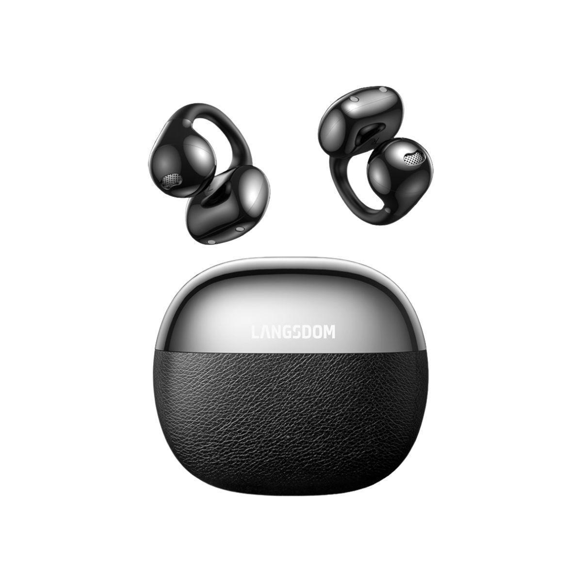 Audifonos Deportivos Inalambricos IPX5 32h Langsdom TS30-0