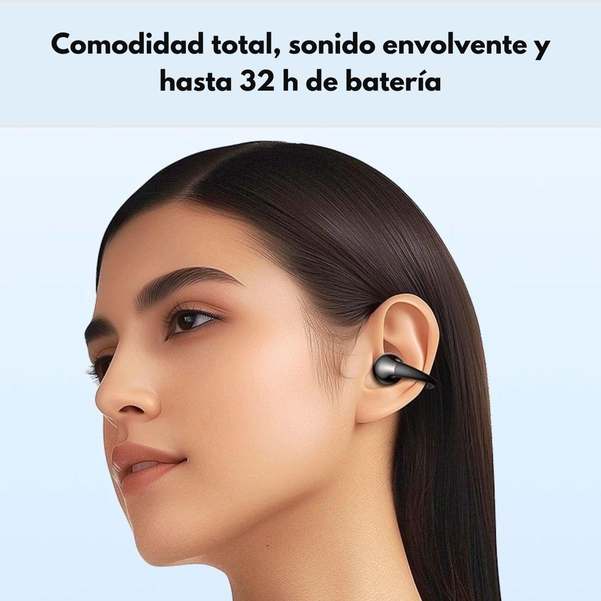 Audifonos Deportivos Inalambricos IPX5 32h Langsdom TS30-1