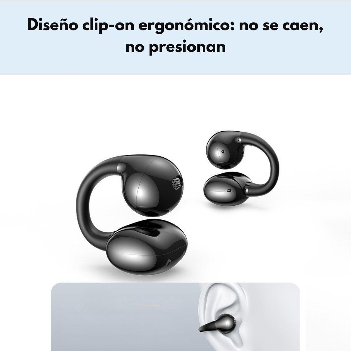 Audifonos Deportivos Inalambricos IPX5 32h Langsdom TS30-2