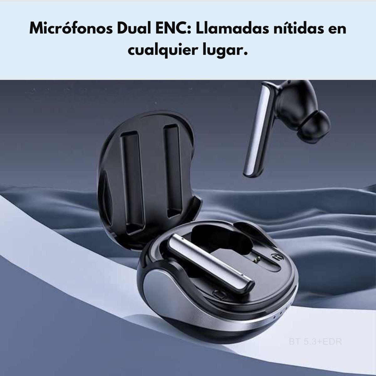 Audífonos Gaming Inalámbricos ANC y ENC IPX5 - Langsdom TA03-3