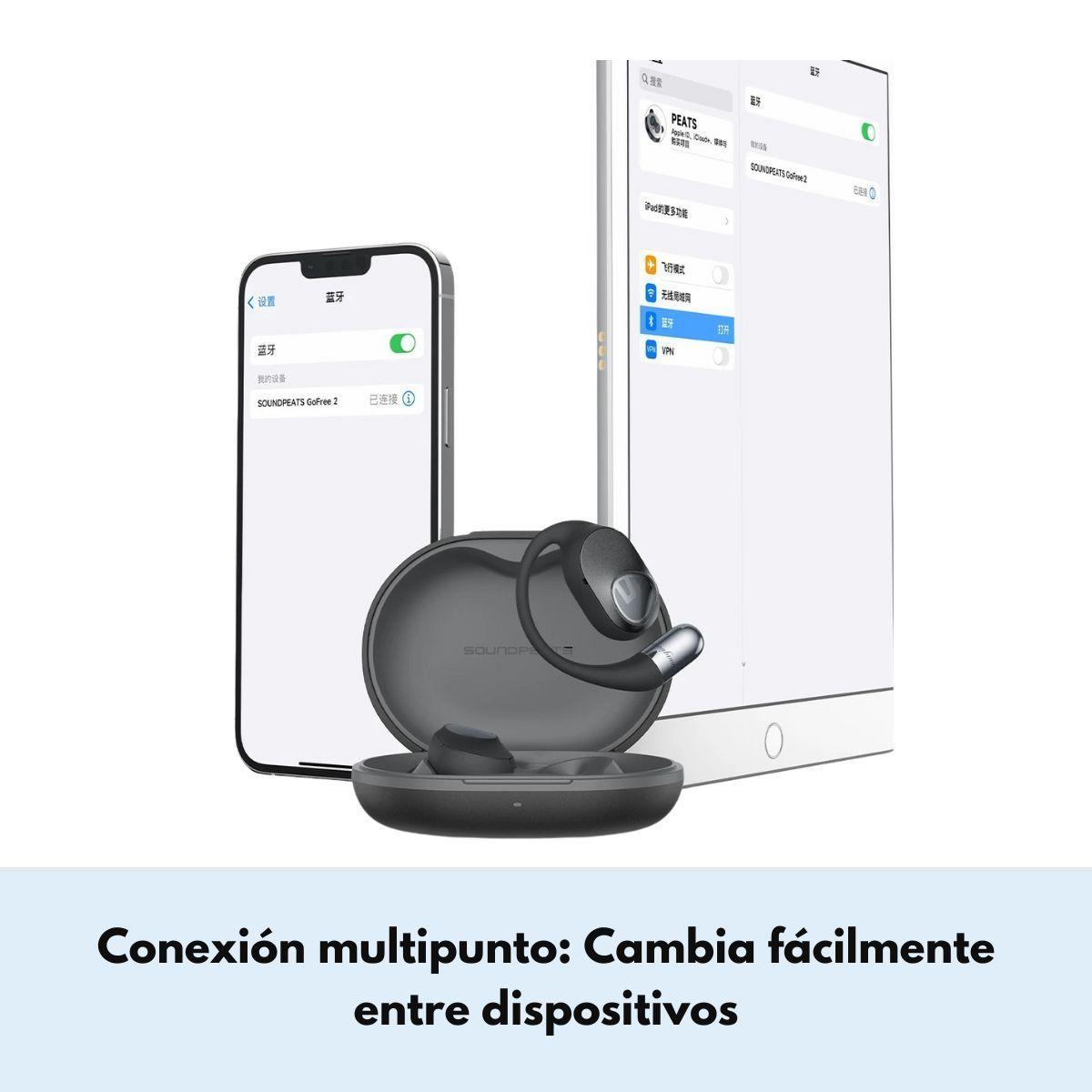 Audifonos Inalambricos ENC IPX5 SoundPeats GoFree2+-3