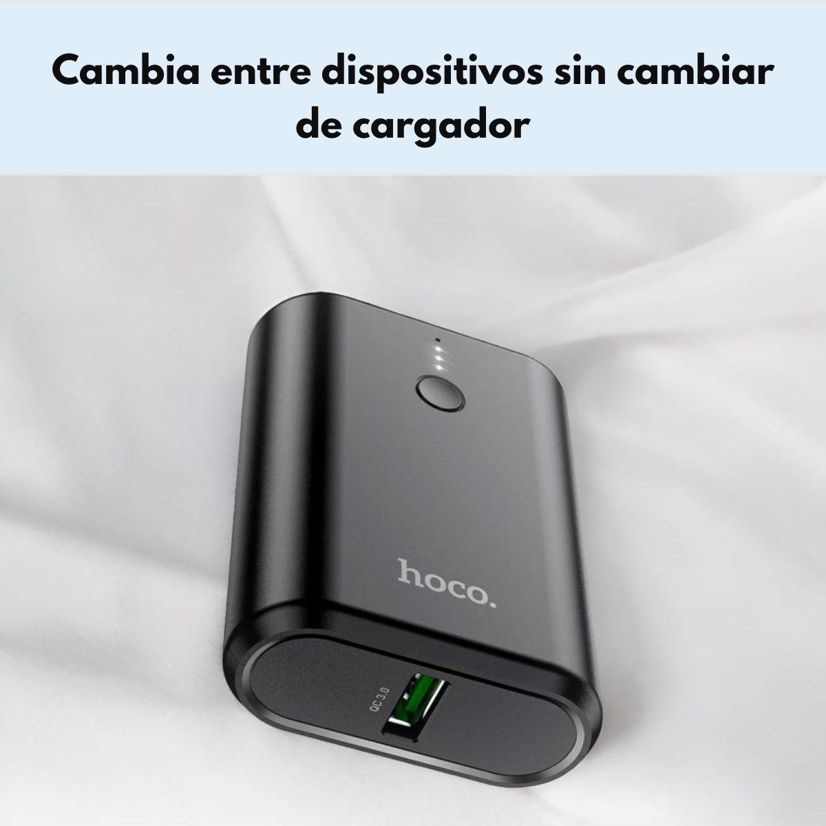 Bateria Externa Power Bank Hoco Q3 10000mAh Carga Rápida-3