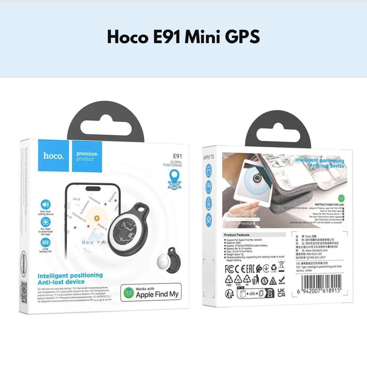 Mini Gps Rasteador Inteligente Anti Perdida Hoco E91-7