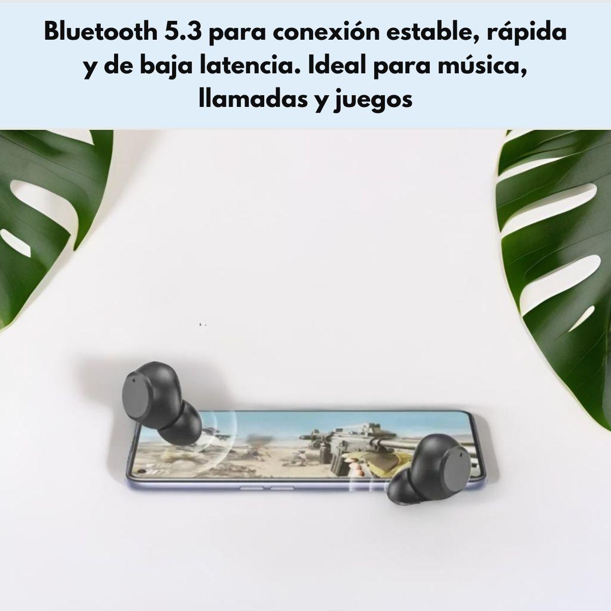 Audífonos Langsdom TN58 Bluetooth TWS LED y Carga Rápida-4