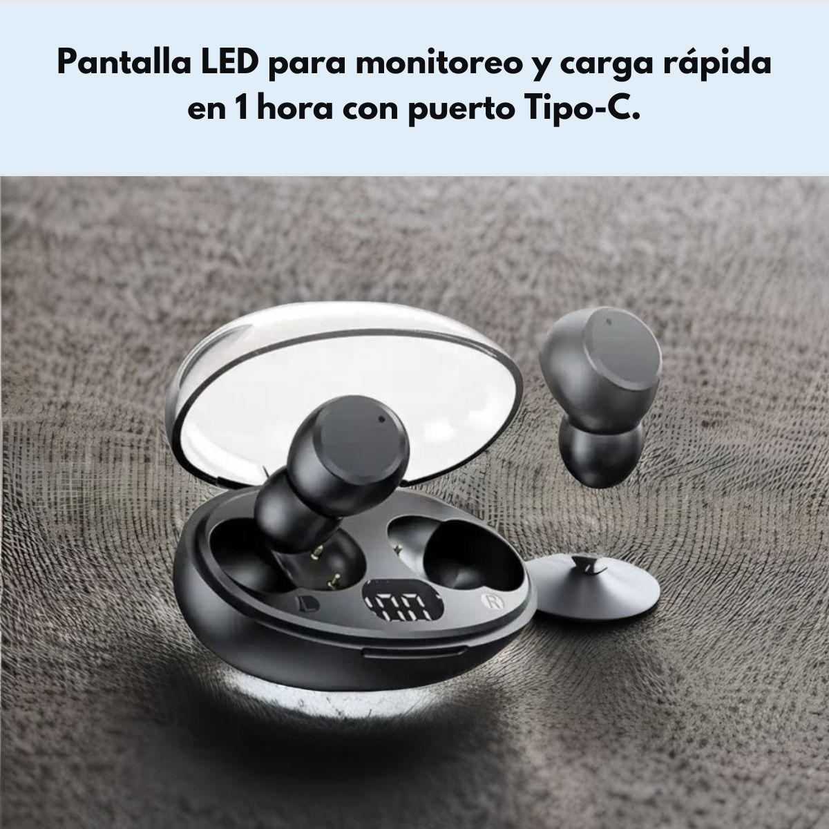 Audífonos Langsdom TN58 Bluetooth TWS LED y Carga Rápida-2
