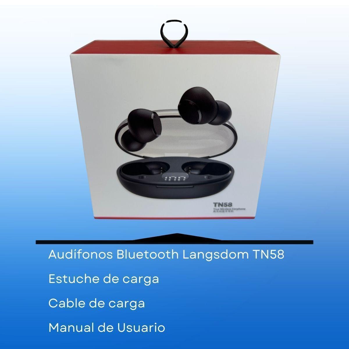 Audífonos Langsdom TN58 Bluetooth TWS LED y Carga Rápida-6