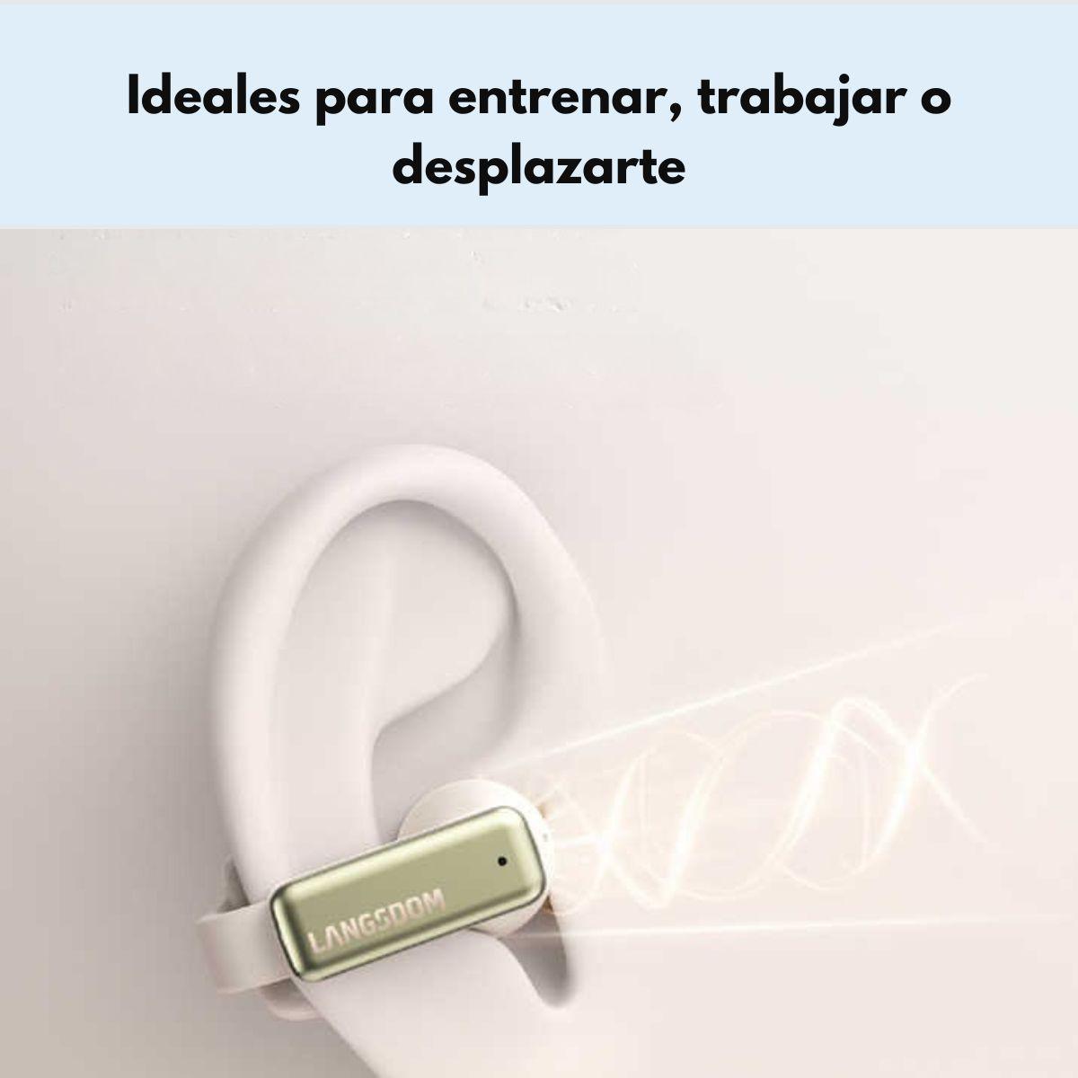 Audifonos Deportivos Inalámbricos IPX5 26h Langsdom TS28-5