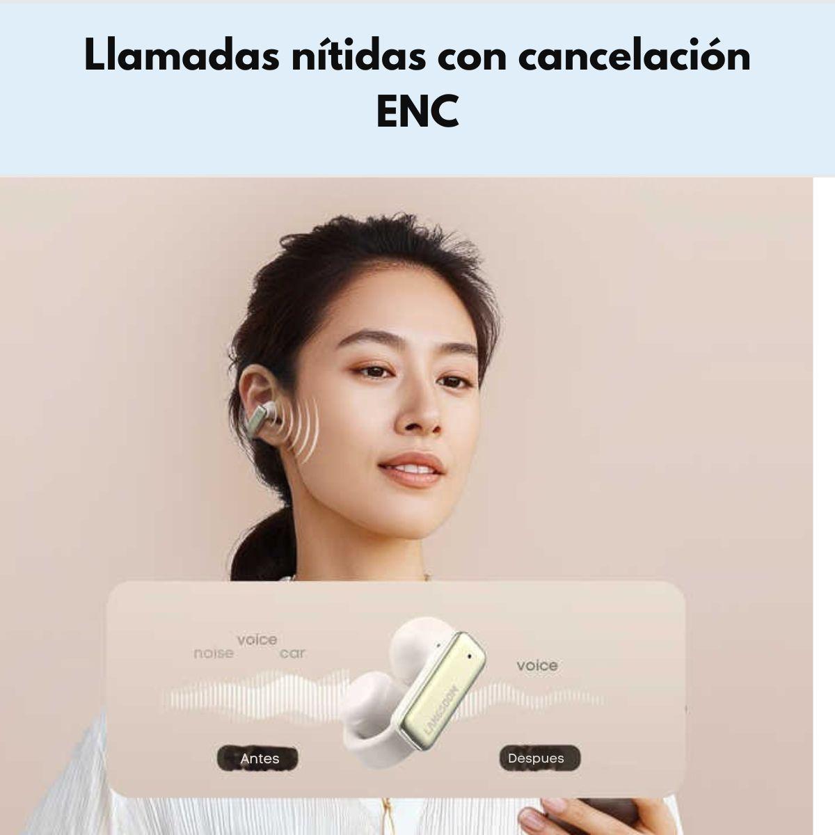 Audifonos Deportivos Inalámbricos IPX5 26h Langsdom TS28-3