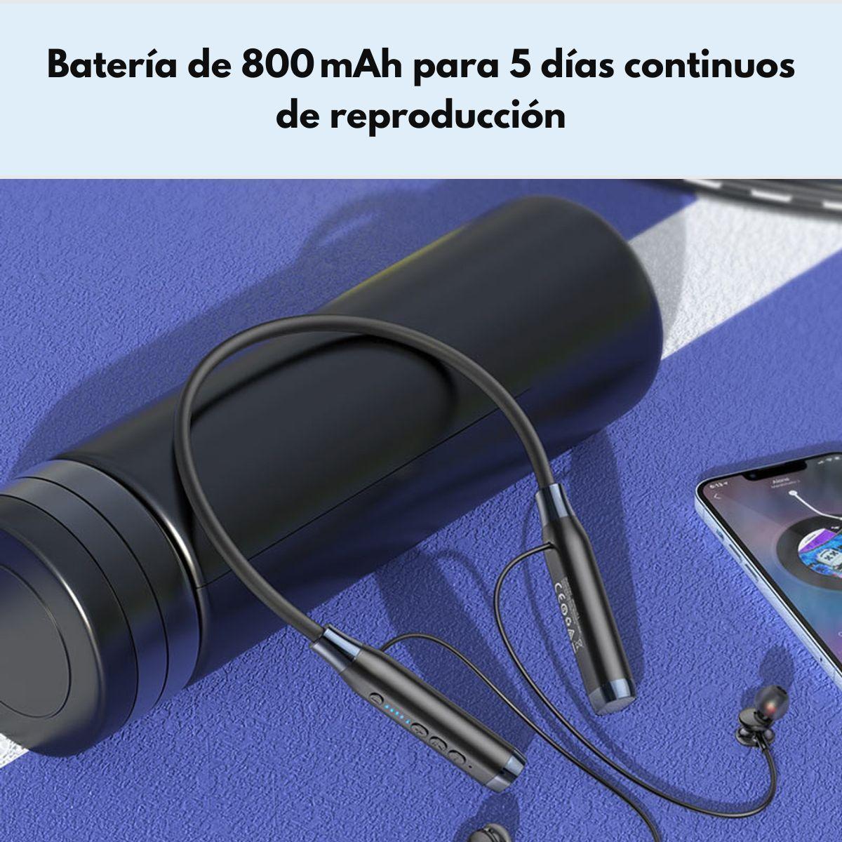 Audífonos Bluetooth Hoco ES62 Pretty Neckband 120h Micrófono-2