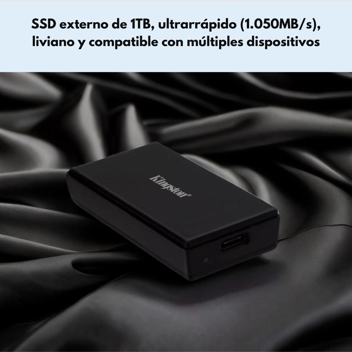 Unidad Estado Solido Kingston Ssd Xs1000 Externo 2tb Usb 3.2-7