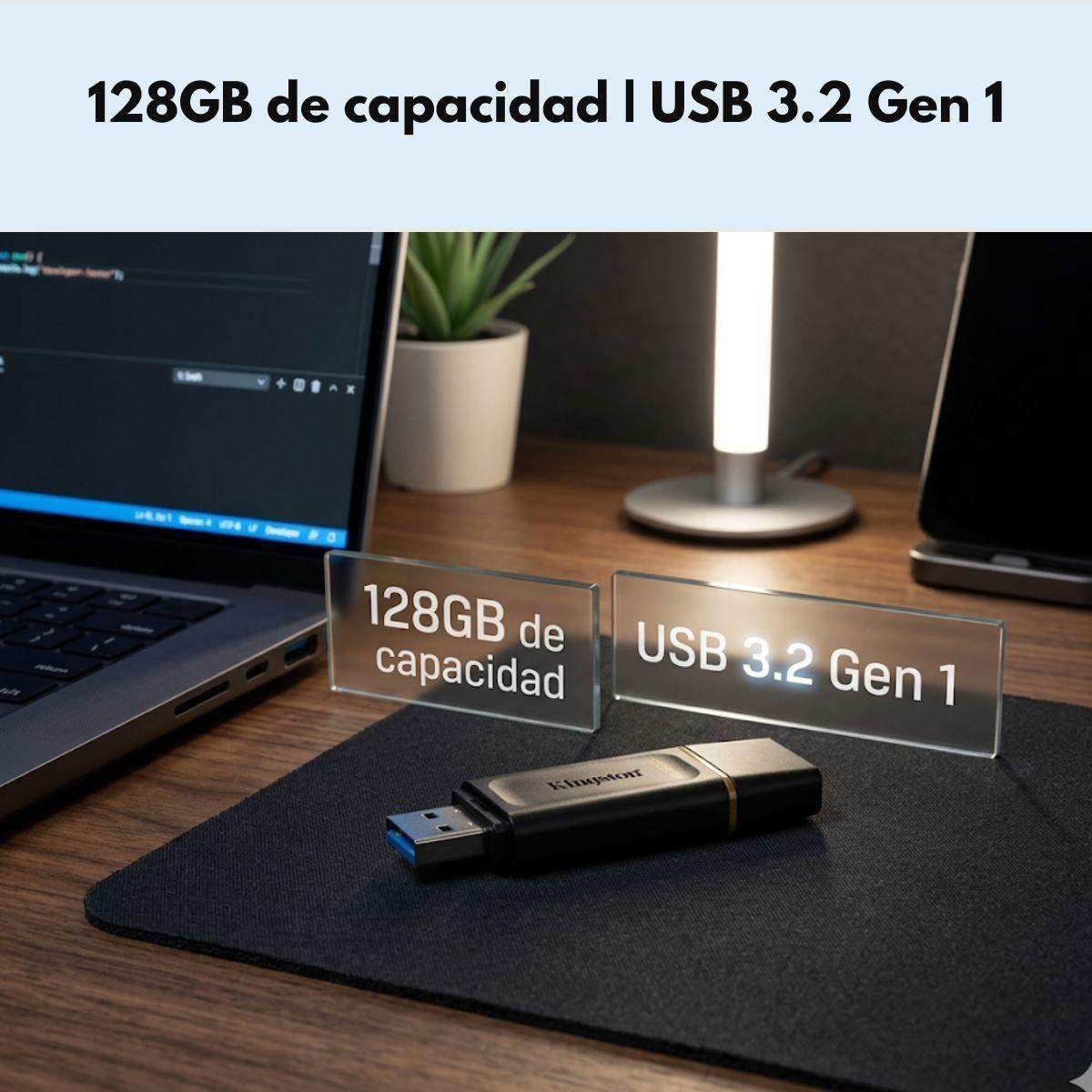 Pendrive Kingston Datatraveler Exodia Dtx 128 128gb 3 2 Gen-6
