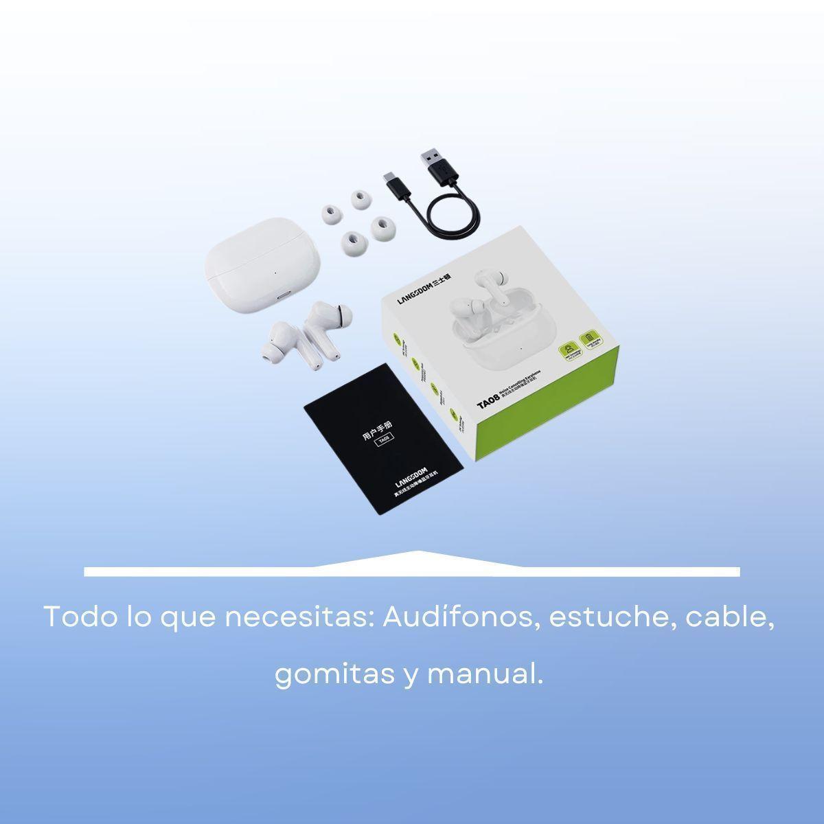 Audífonos Gaming Bluetooth ANC y ENC IPX5 - Langsdom TA08-7