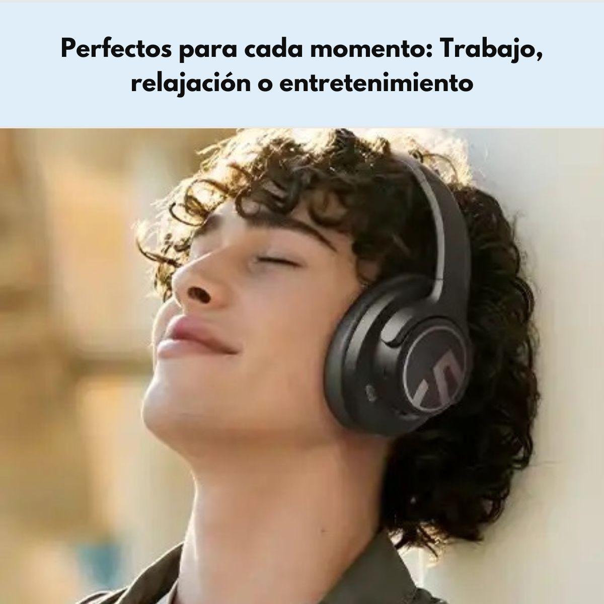 Audífonos Bluetooth 123Hrs ANC Hi-Res IPX-4 SOUNDPEATS Space-5