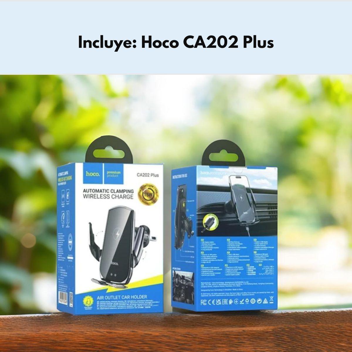 Soporte De Auto Carga Inalambrica Para iPhone Smartphone-7