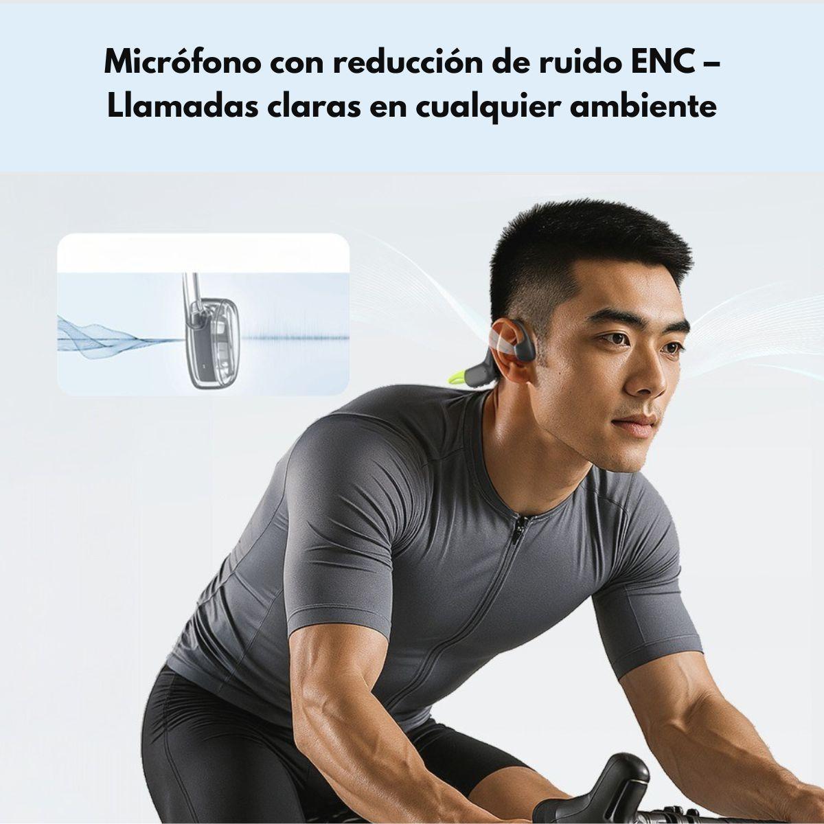 Audífonos Deportivos Impermeables IP68 Langsdom AirSwim Neo-4