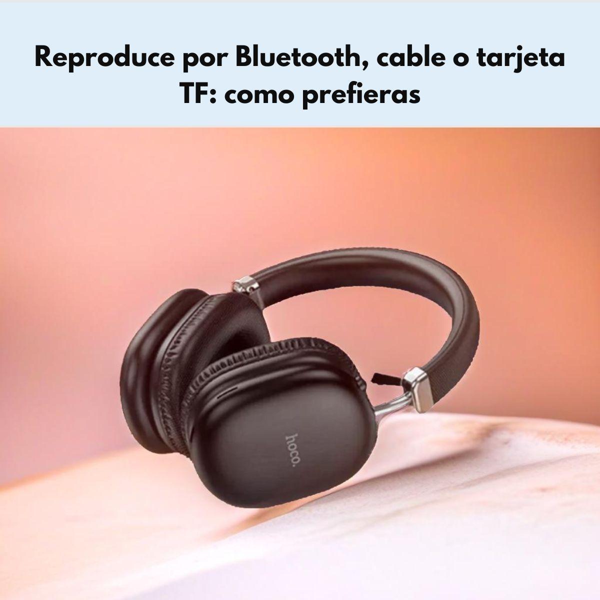 Audífonos Bluetooth 90 Horas Batería Hifi Hoco W35 Max Joy-5