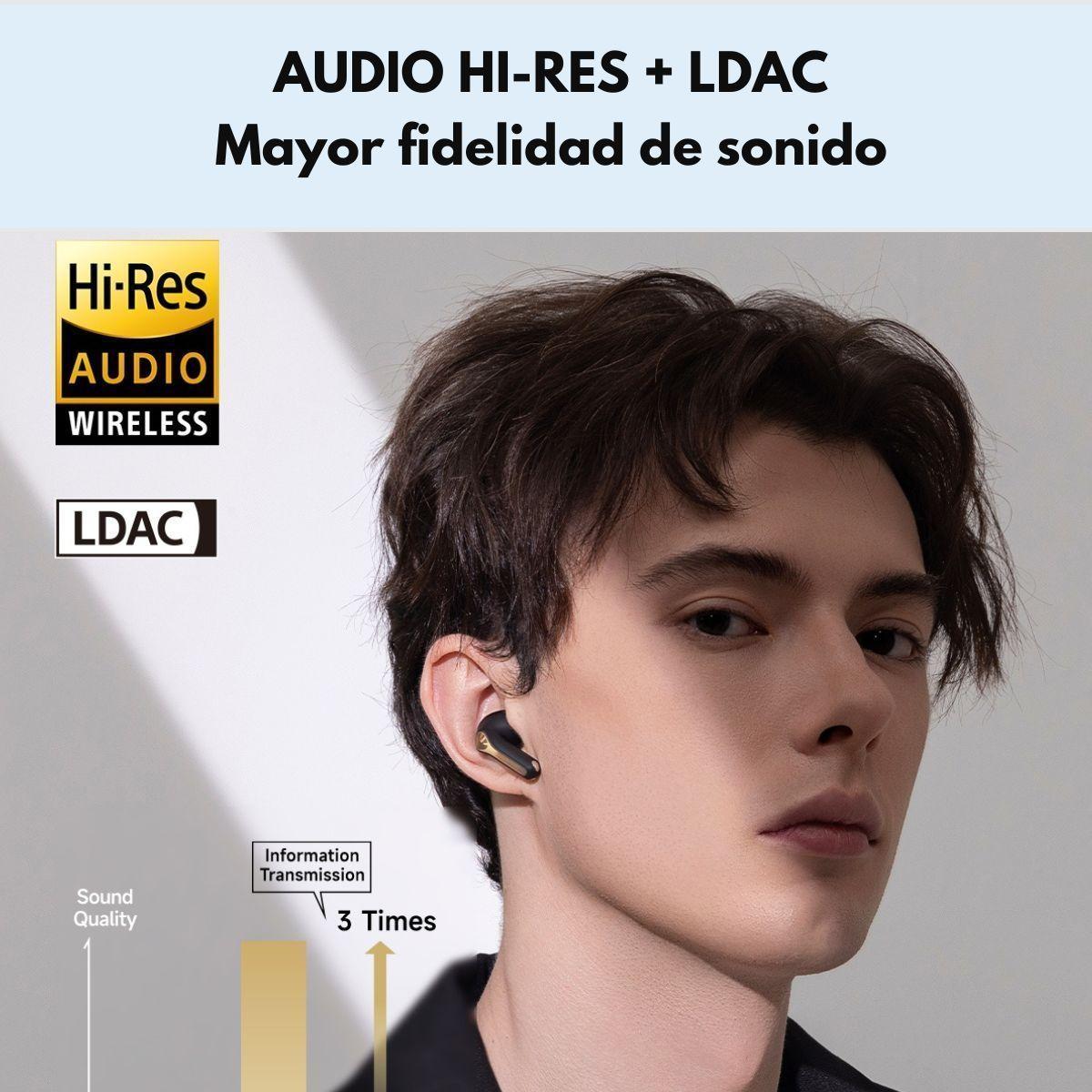 Aud fonos Bluetooth ANC HiRes SoundPEATS Capsule 3 Pro Plus-6