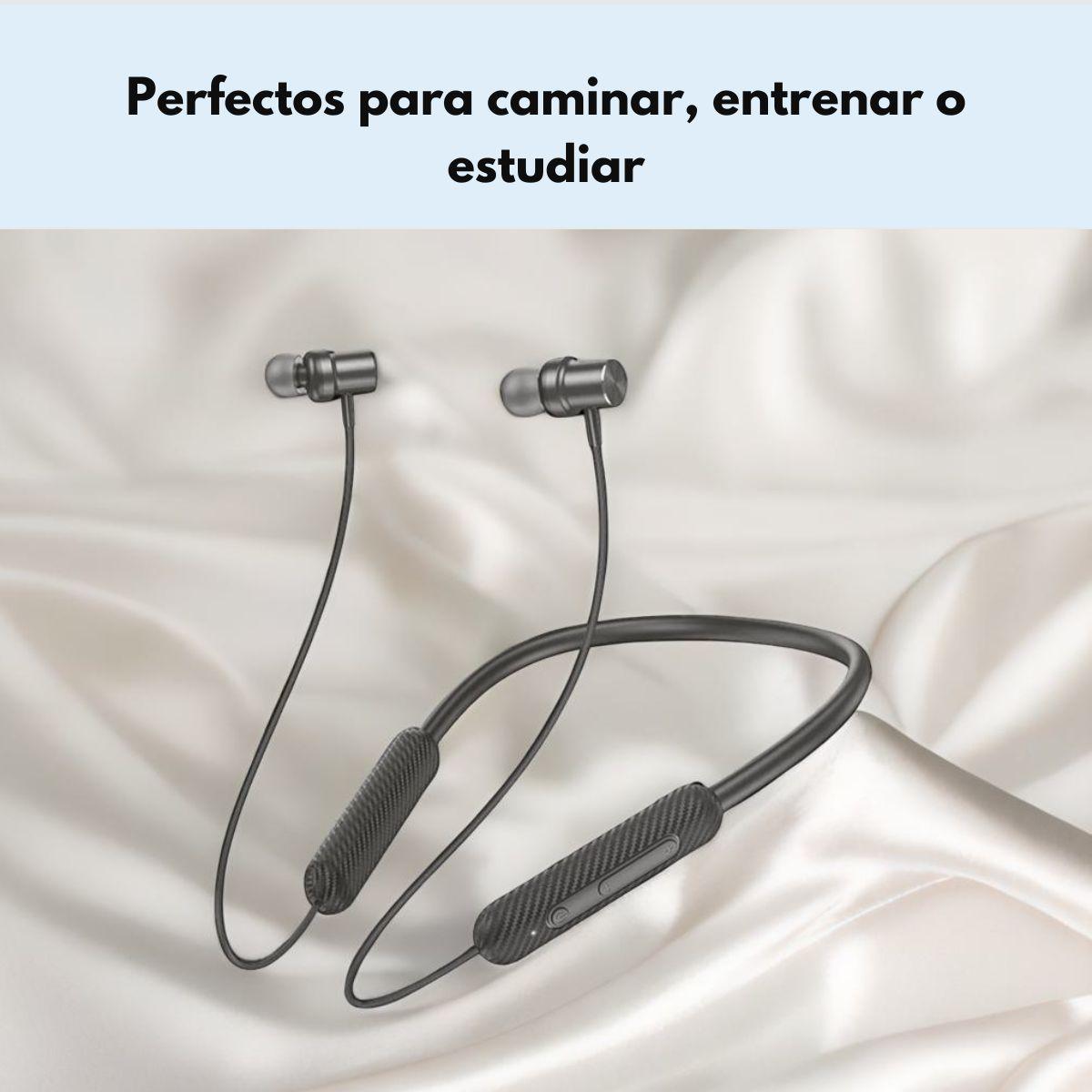 Audífonos Bluetooth Hoco ES70 Armour Neckband 80h Micrófono-5