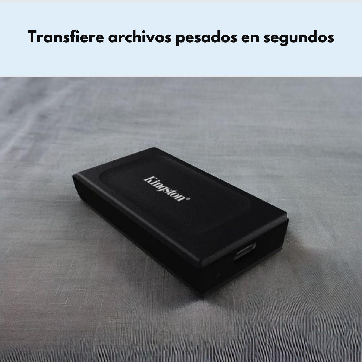 Unidad Estado Solido Kingston Ssd Xs1000 Externo 1tb Usb 3.2-2
