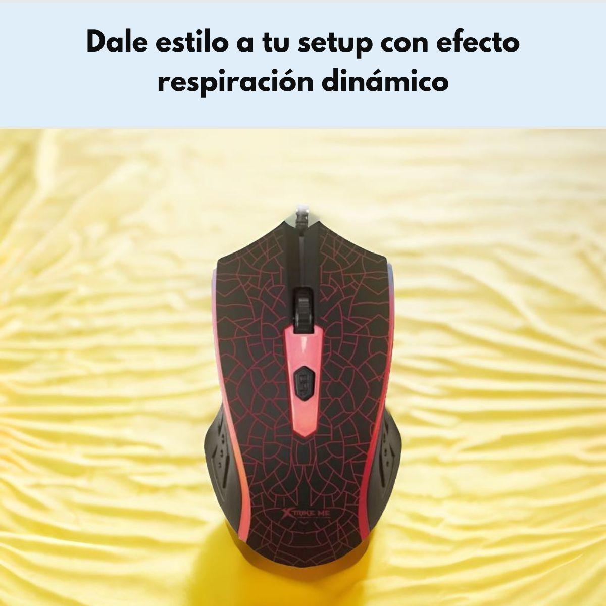 Mouse Gamer Xtrike Me Retroiluminado 1200DPI-1