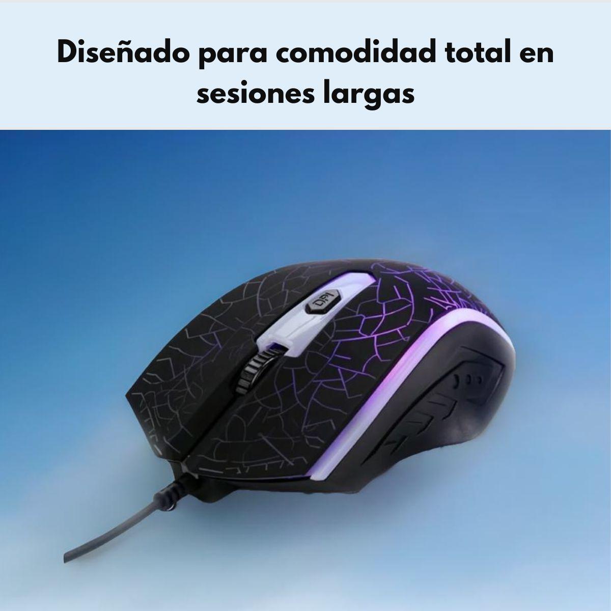 Mouse Gamer Xtrike Me Retroiluminado 1200DPI-3