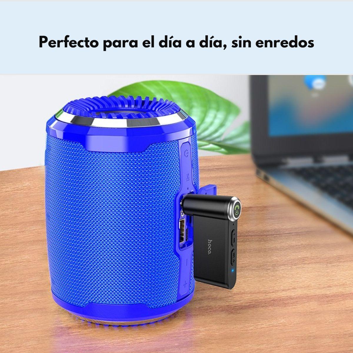 Receptor Bluetooth Auto AUX HOCO E58 Manos Libres FM-6