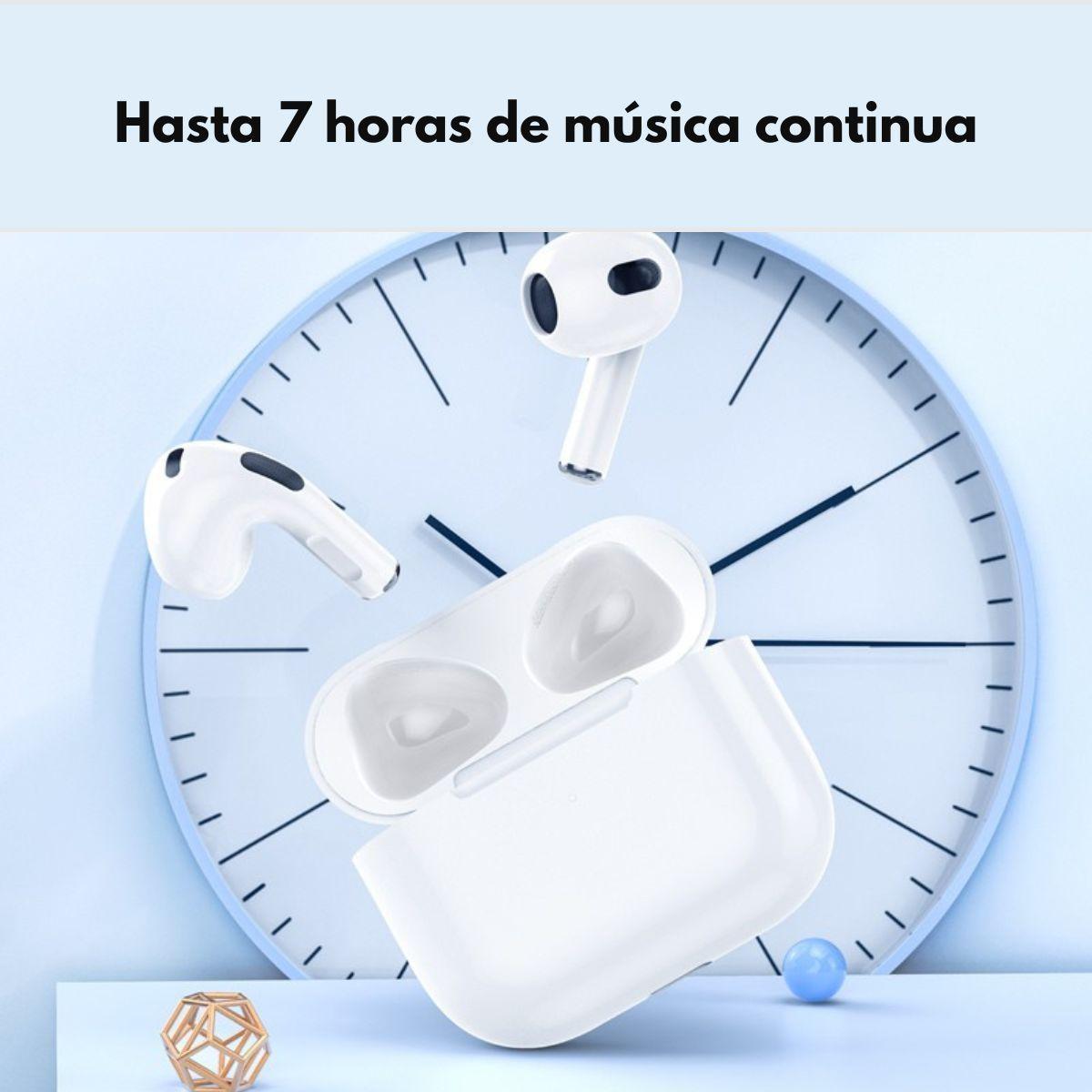 Audifonos Inalambricos 3ra Generacion Bt5.3 Hoco Ew43 7hrs Color Blanco-1