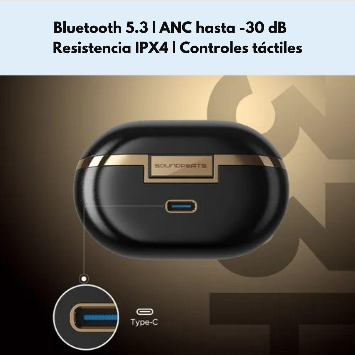 Auriculares Hi-Res Bluetooth 5.3 ANC IPX SoundPeats Opera 05-6