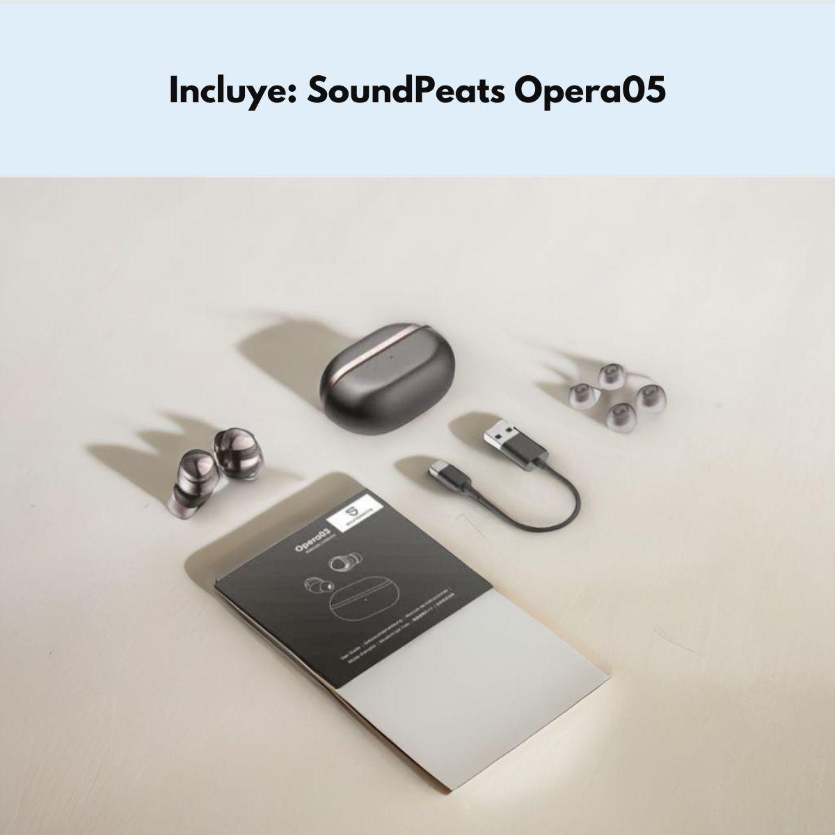 Auriculares Hi-Res Bluetooth 5.3 ANC IPX SoundPeats Opera 05-7