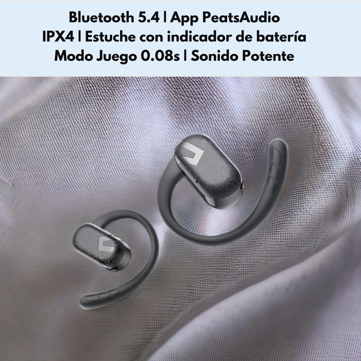 Audifonos Bluetooth 40hrs IPX4 Open-Ear SoundPeats Breezy -6