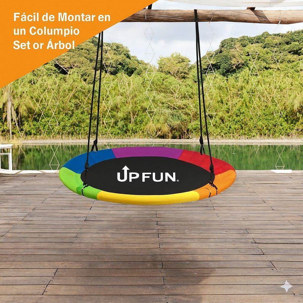 Columpio Ovalado Multicolor UpFun 100cm-4