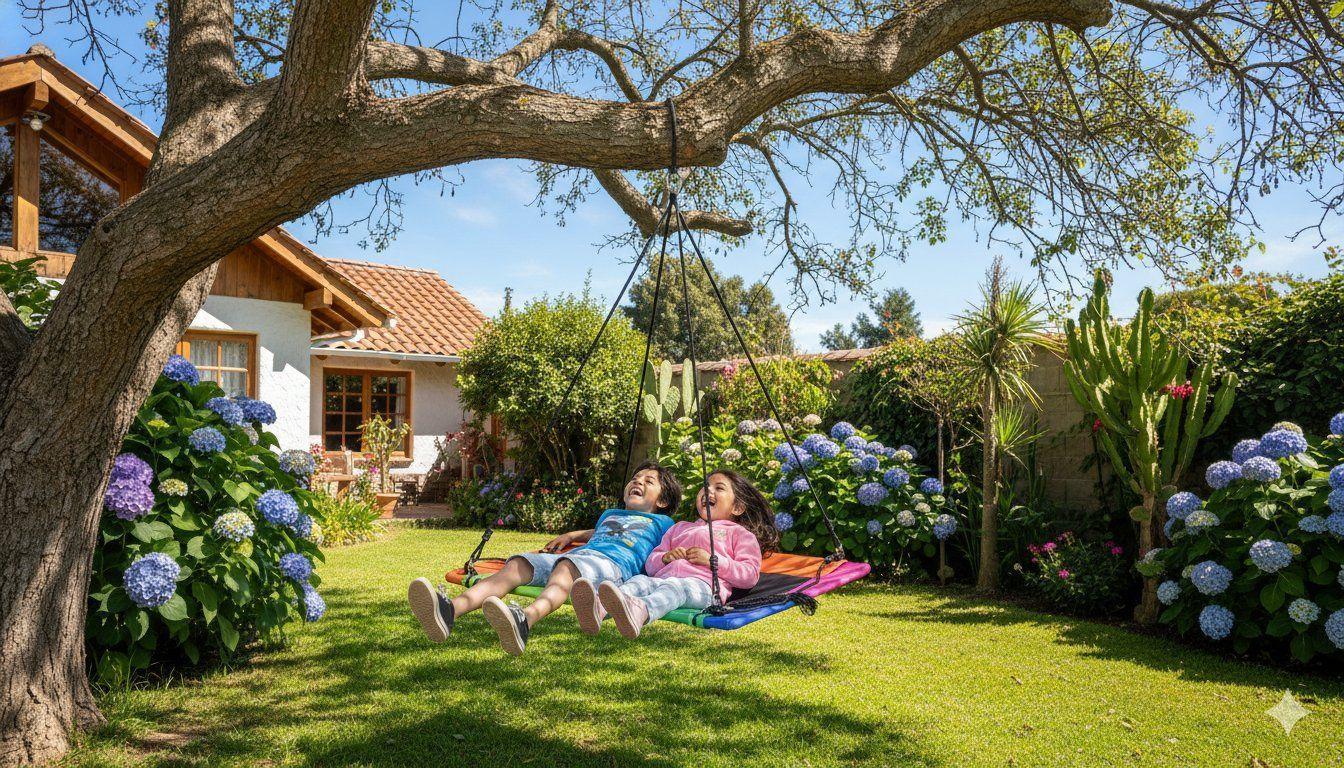 Columpio Rectangular Multicolor UpFun 150x80 cm-4