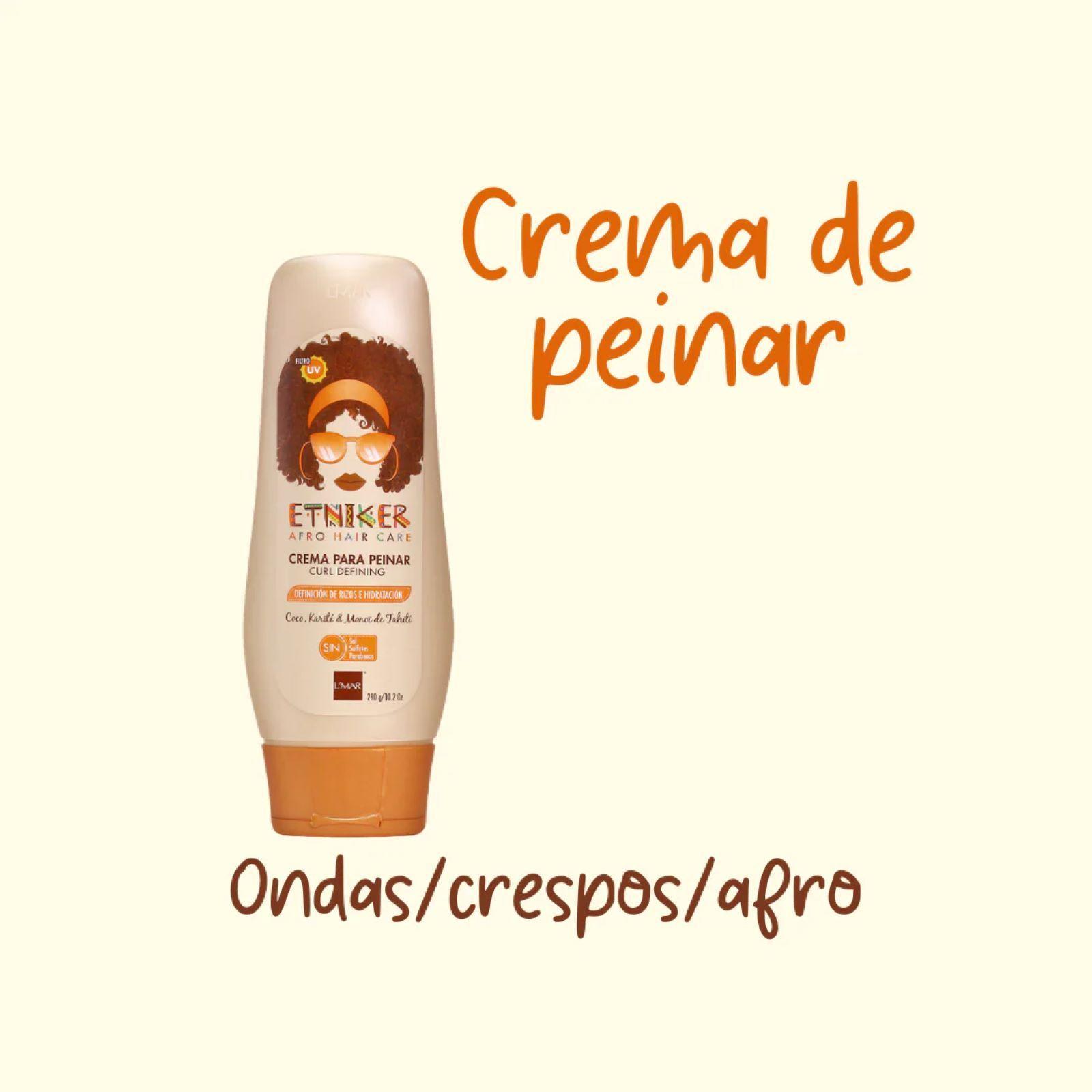 CREMA PARA PEINAR CURL DEFINNING ETNIKER 290 ML-7